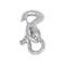 Vestil Swivel Hook With Clevis, 6K cap HOOK-S-6 - alternate 4